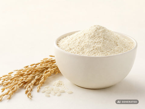 Proteina di riso 80 bianca, bio
